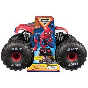 Monster Jam Marvel Spider Man Mega RC Truck 1:6 Scale All Terrain 2 Feet Long